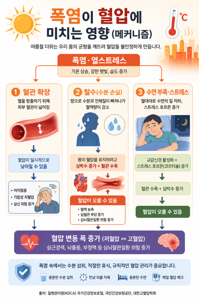 폭염이 혈압에 미치는 영향