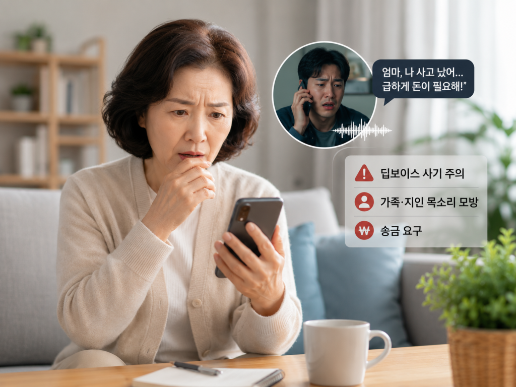 딥보이스 사기 대표이미지